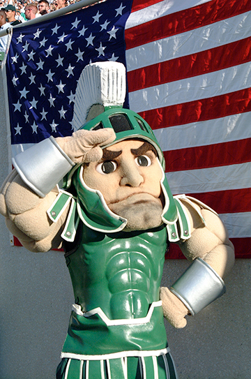 Sparty Salute